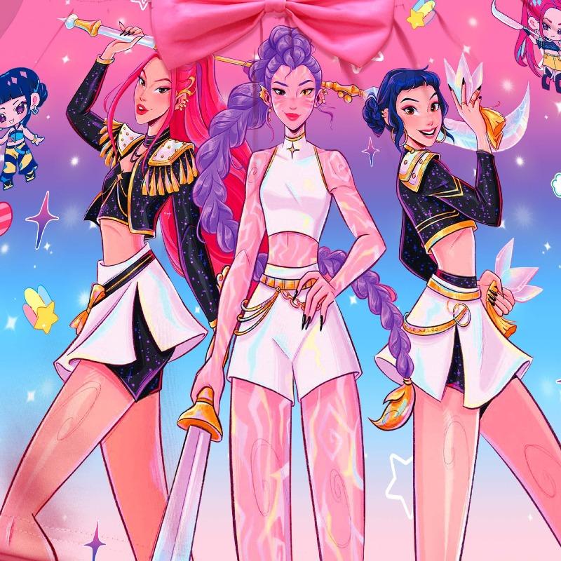 Новое платье для девочек K-POP Идол Принцесса Милый Бант Принцесса А-силуэта Летний Повседневный Сарафан для Детей Вечеринка День Рождения для Маленьких Девочек 3-10 Лет