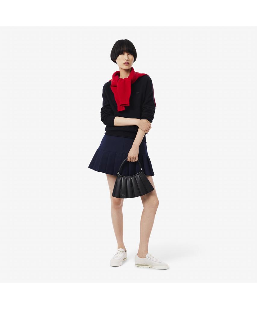 LACOSTE Women'S Carded Wool Crew Neck Sweater Af4160-55N 166