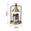Candle Warmer Electric Wax Melt Lamp Dimmable Aromatherapy Table Lamp Candle Melting Diffuser Bedside Warmer Light
