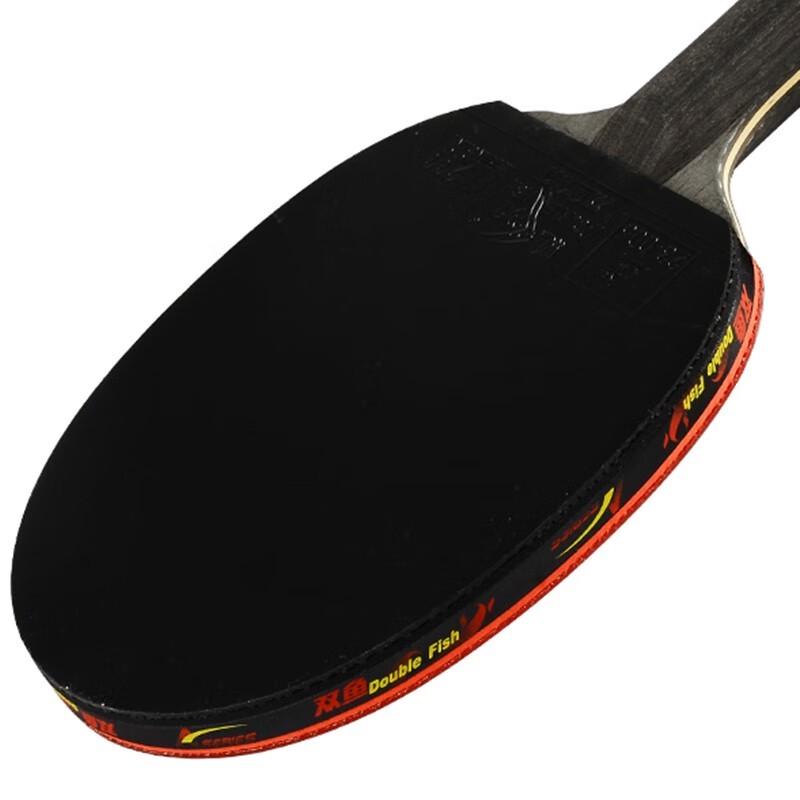 Ракетка для настольного тенниса Double Fish Black Carbon King 5 звезд, хватка пером