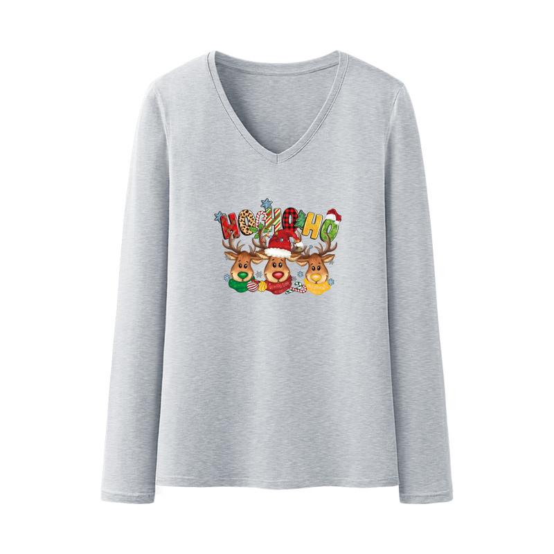 Рождественский сезон, термотрансферы, милые олени, Санта-Клаус, аппликации для одежды, наклейки, толстовки с капюшоном, DIY патч для одежды