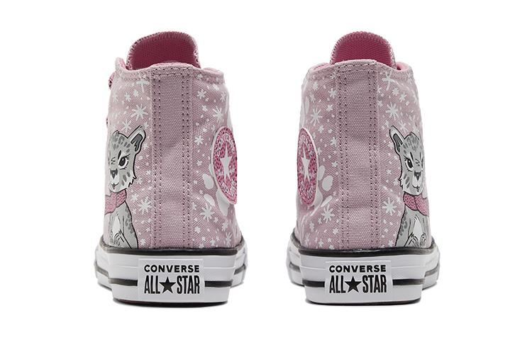 Converse Кеды Chuck Taylor All Star Легкие Устойчивые к истиранию Средняя высота Детские Холщовые Унисекс 672101C