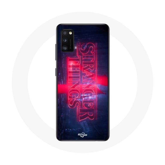 Coque pour Samsung Galaxy S20 Plus Stranger Things Logo Transparent Saison 4 Bande annonce 2022