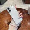 Подходит для Apple 16, прозрачный и простой чехол для мобильного телефона, iPhone15, гальванизированная пленка для линз из ПК без рамок, 14, устойчивая к падениям, жесткая защитная пленка