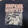 Футболка унисекс с коротким рукавом Dropkick Murphys Band Boston 90-е Черная