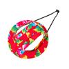 Pet Sun Hat Breathable Mesh Wide Brim Colorful Princess Hat Outdoor Sun Protection Hat with Ear Holes Adjustable Chin Strap