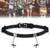 Marathon Number Belt Marathon Competition Energy Glue Waist Running Reflective Outdoor Triathlon Belt Race Fixed Belt Runni K8X0