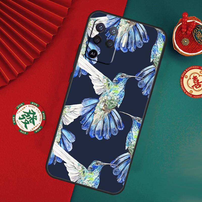 Чехол-колибри для Oppo A78 A98 A58 A38 A18 A54 A74 A94 A80 A60 A40 A96 A76 A16 A15 A17 A57 A5 A6 Pro