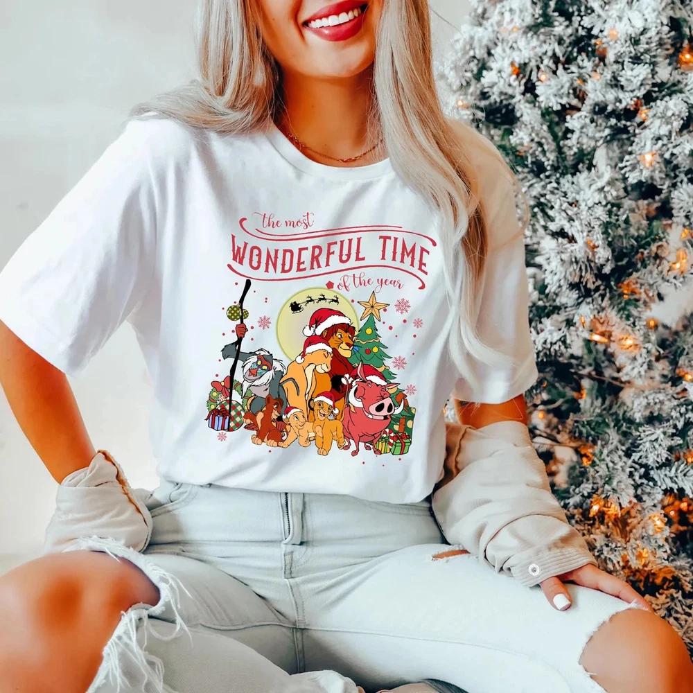 Its The Most Wonderful Time Of The Years Lion King Group Christma TShirt 2025