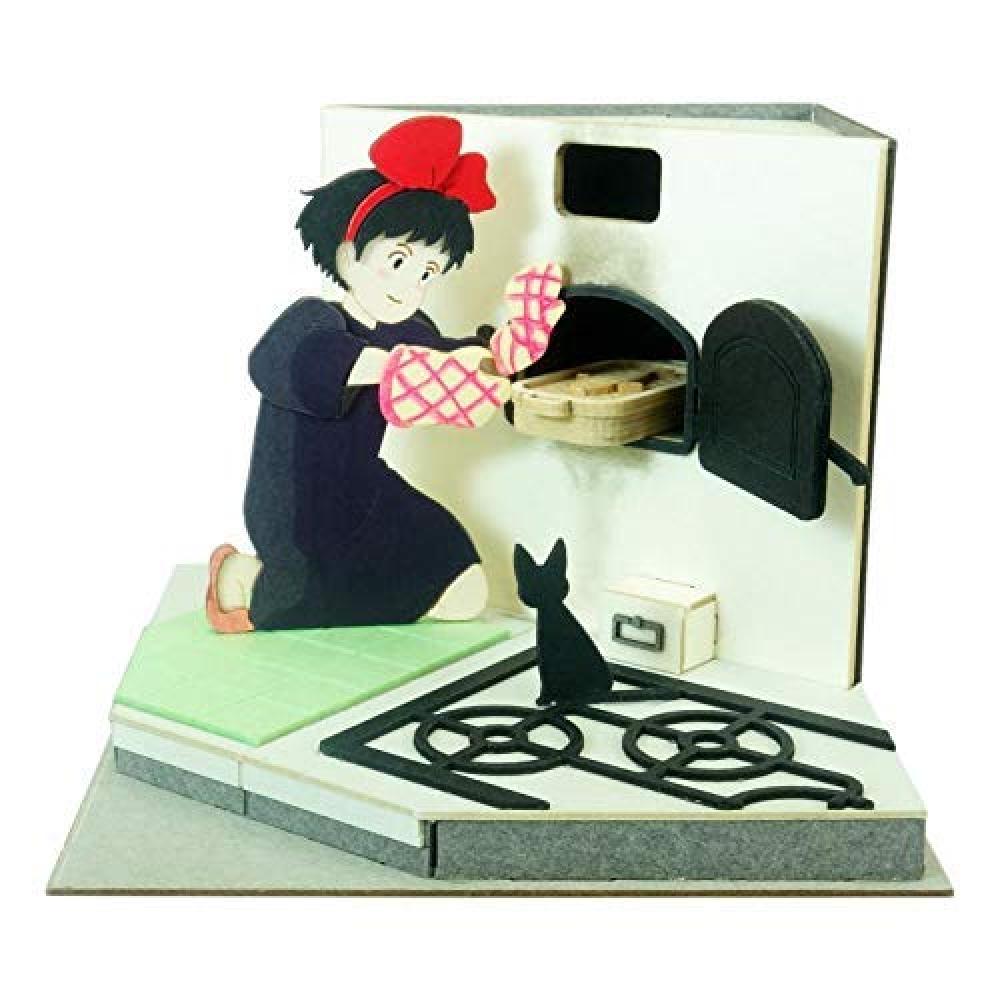 Sankei Studio Ghibli Mini Kiki's Delivery Service Herring Pie Paper Craft MP07-93 Multicolor