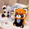Simulation Koala Plush Toy Lesser Panda Sloth Plush Doll Animal Raccoon Plush Toy  Birthday Gift