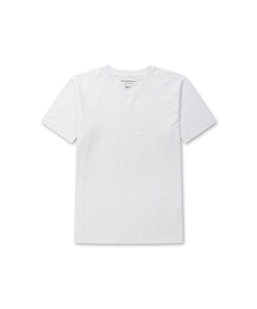 BRENTWOOD [2Pack] Solid Round Neck T-Shirt White Bitax26100Whx