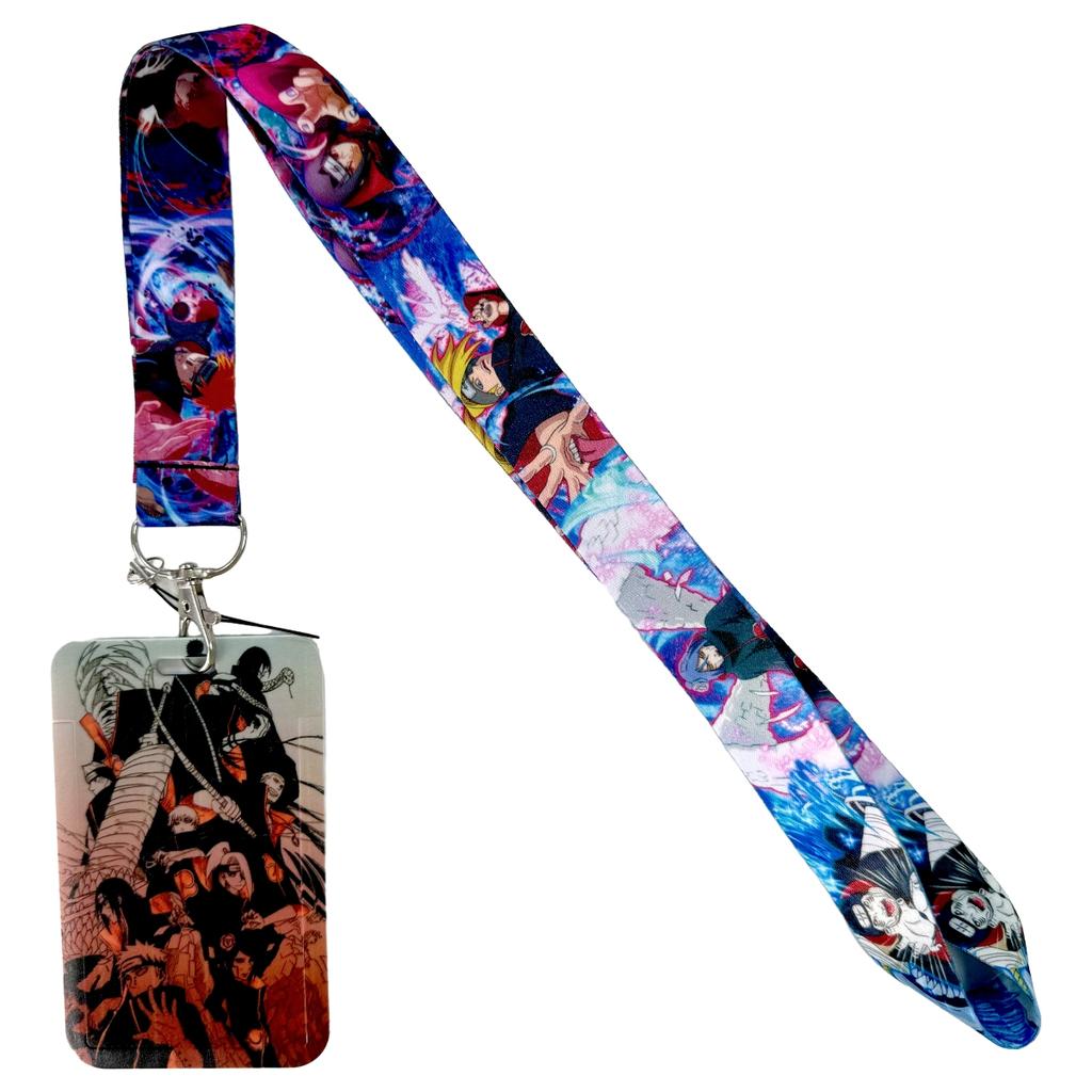 Аниме Мультяшный Держатель для Пропусков Брелоки Шейный Ремешок Для Карты-Пропуска Аниме Держатель для Кредитных Карт Брелоки-Ремешки