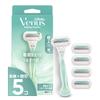 Gillette Venus VENUS Razor for for Sensitive for Smooth Body and Replacement 5 Embrace Sensitive Women, Skin, Skin, Blades, Pieces,