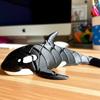 Съемные украшения-модели косаток, 3D-печатные черно-белые модели косаток, Креативные украшения для настольного декора