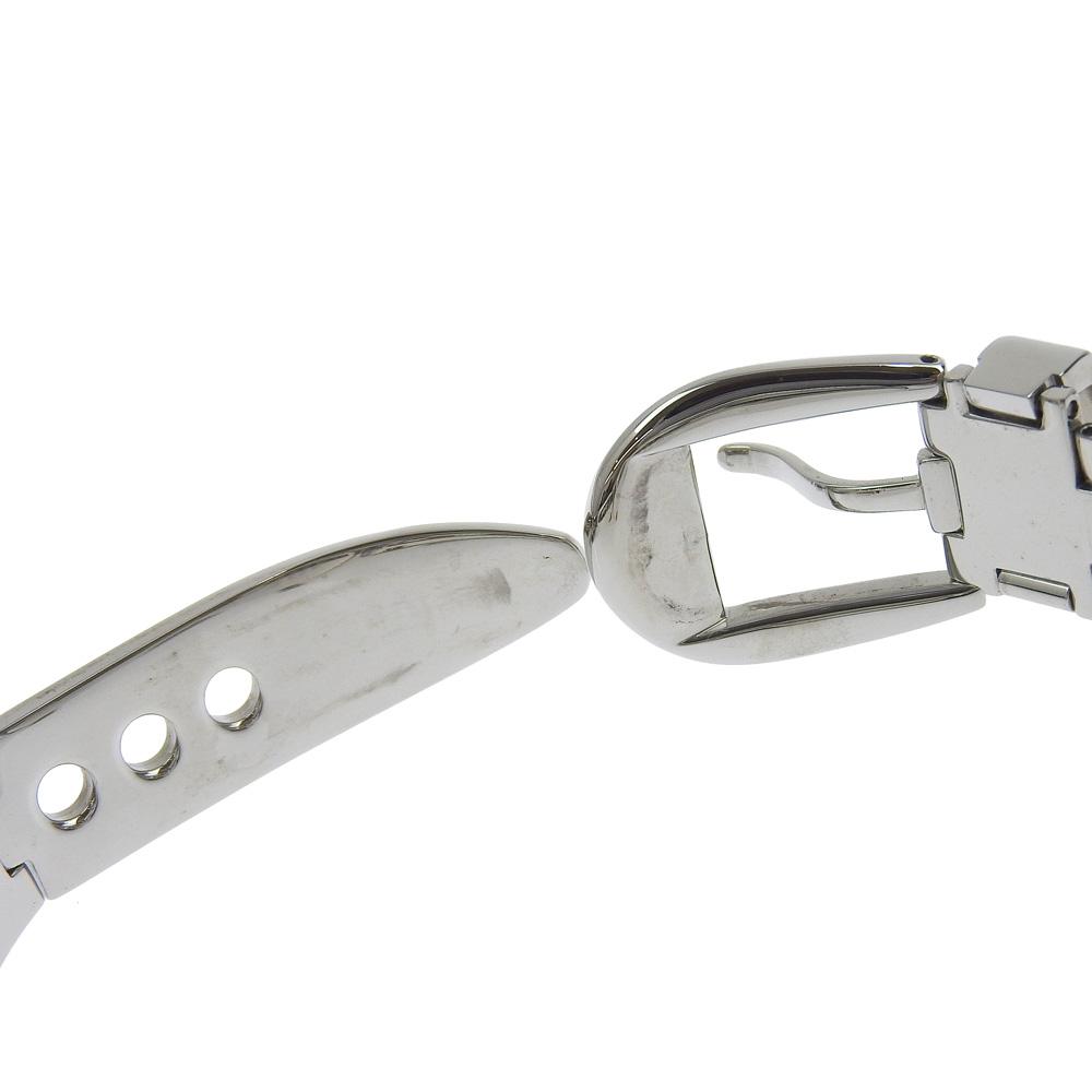 Gucci Часы 6700L черный циферблат нержавеющая сталь кварцевый аналоговый дисплей женские б/у