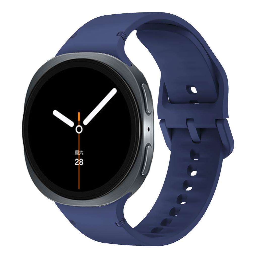Спортивный силиконовый ремешок для Samsung Galaxy Watch 8 Ремешок 44 мм 40 мм Аксессуары correa pulseira Браслет Galaxy Watch 8 classic 46 мм