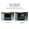 LED Digital Multi-Function Thermometer Hygrometer Weather Station Clock Alarm Calendar Home Room Voice Control Health Monitoring