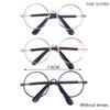 1Pcs Round Frame Lensless Eyewear 20cm Doll Glasses Miniature Eyeglasses Toy Doll Dressing Accessories