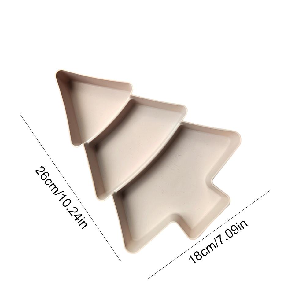 Рождественская елка Фруктовая тарелка Конфеты Рождественское украшение (Темно-зеленый)