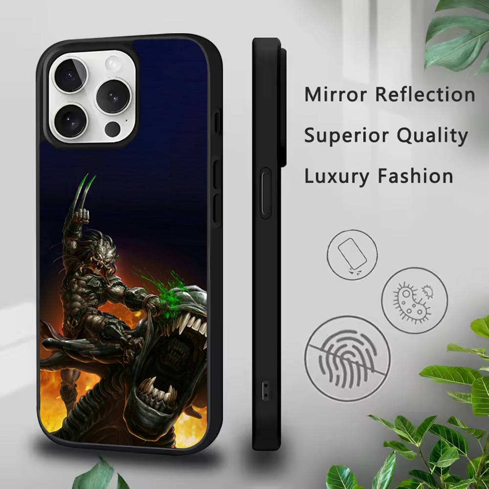 The P-Predator Cool Phone Case For iPhone 17,16,15,14,13,12,11,Pro,Max,Plus,Mini,SE4,E For Magsafe Wireless