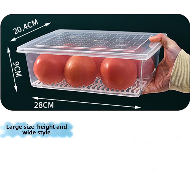 Японский пищевой контейнер для хранения в холодильнике: Предотвращающий запахи, охлаждение и заморозка, кухонный контейнер для сбора овощей