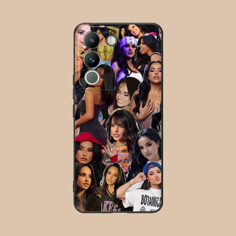 Модный матовый чехол из ТПУ для мобильного телефона Becky G для VIVO V60 V50 V40 V30 V29 V27 V25 V23 Pro Lite 5G, цветная печать
