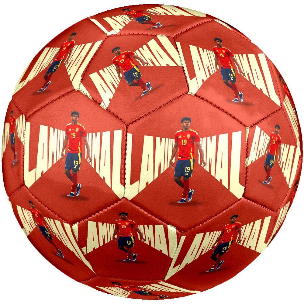 Lamin Mal's Soccer Journey Soccer Ball Size 5 Football Machine Sewn Outdoor Universal Football Unique Gift for Soccer Lovers
