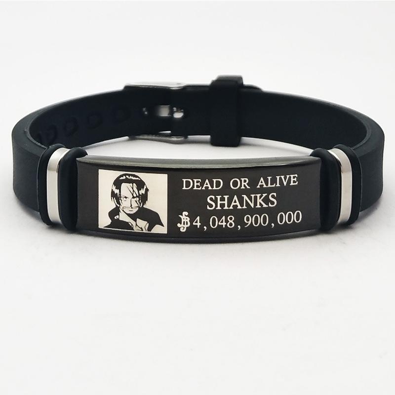 Модный унисекс цельный ремешок на запястье креативный периферийный Луффи Зоро тот же для женщин мужчин подарок на день рождения модные мультяшные ювелирные изделия аксессуары