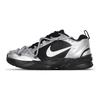 Nike Air Monarch 4 Cyber Icing Сахарная Подушка Амортизация Устойчивость к истиранию Низкие Кроссовки на толстой подошве Унисекс Черный Серебристый 415445-001(Команда368-)