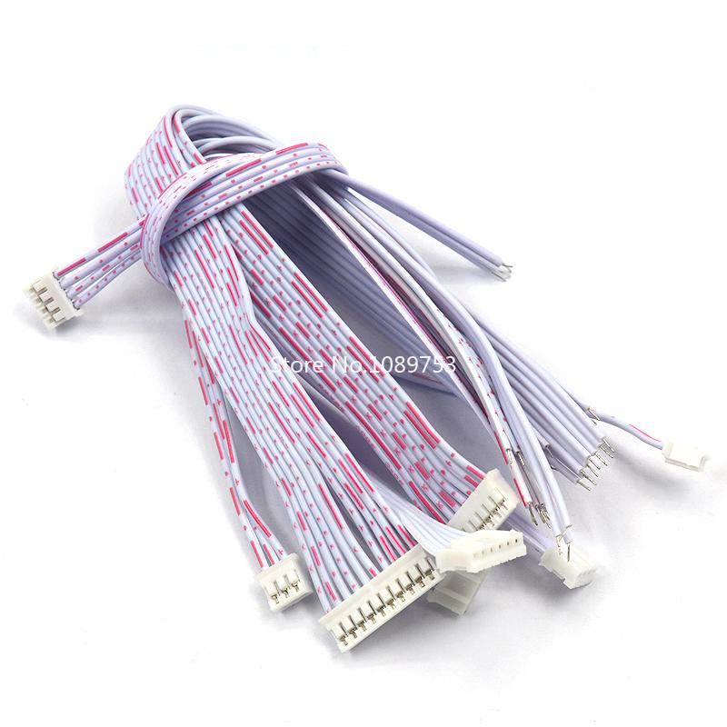 50 шт./лот Разъем PH2.0 Female Terminal Cable 10см 20см 30см 2.0 JST Провод 2-контактный 3-контактный 4-контактный 5-контактный 6-контактный 7-контактный 8-контактный 9-контактный 10-контактный 11-контактный 12-контактный Одно/Двухголовый
