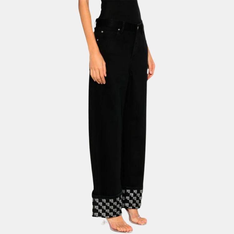 Alexander Wang Monogram Detailed Jeans Women's 4DC1244252-011