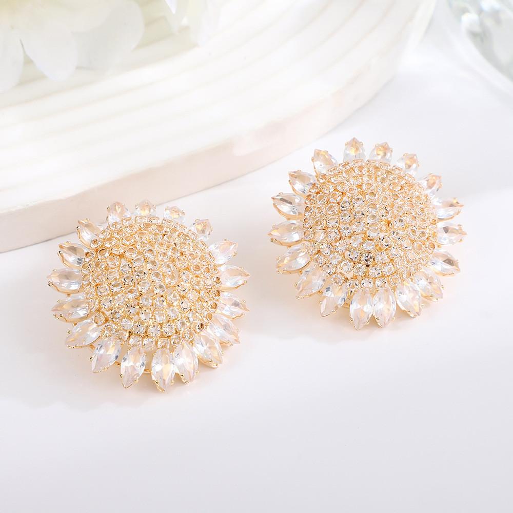Elegant Geometric Drop Earrings With Cubic Zirconia For Wedding And Evening Wear