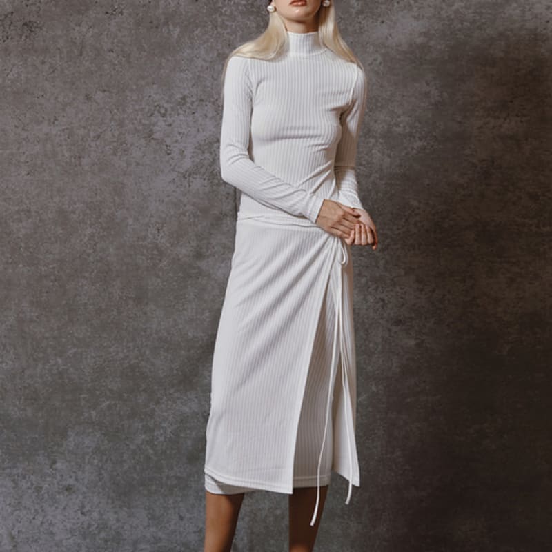 MEENDERI Двусторонняя повязка для волос - СЕРАЯ