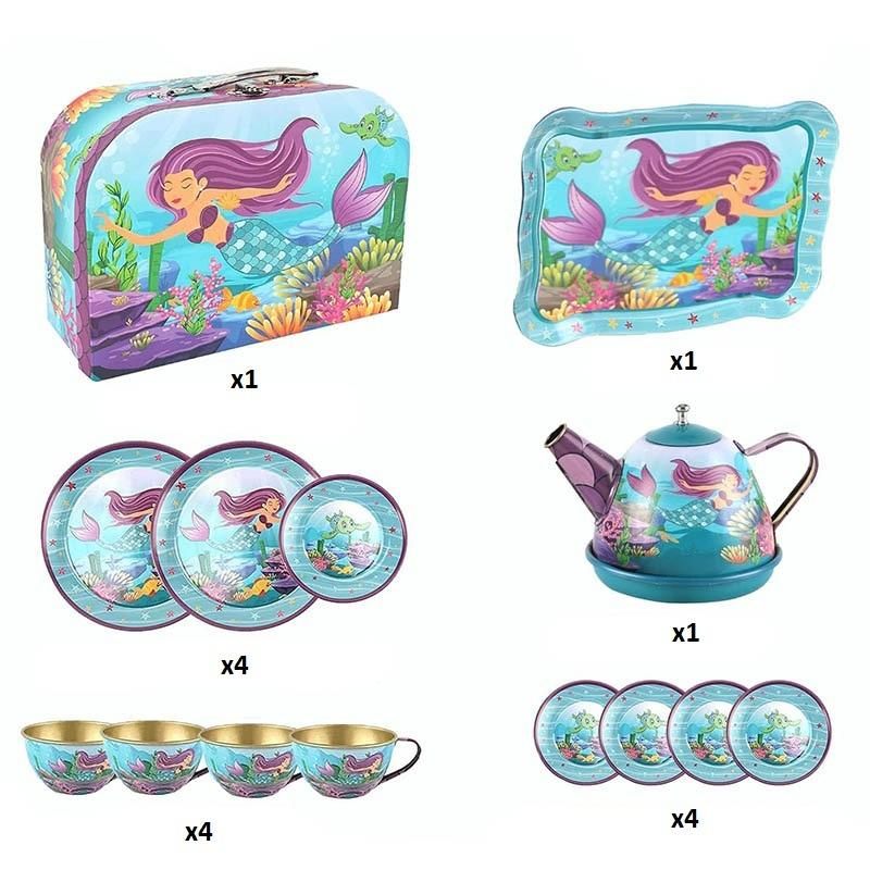 Children's tea set - Mermaid