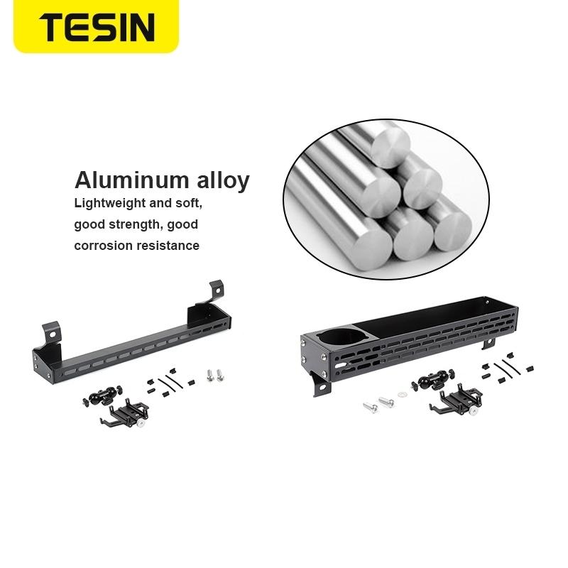 TESIN Co-pilot Handle Expansion Storage Box With Phone Holder Organizer For Suzuki Jimny 2019 2020 2021 2022 2023 Accessories