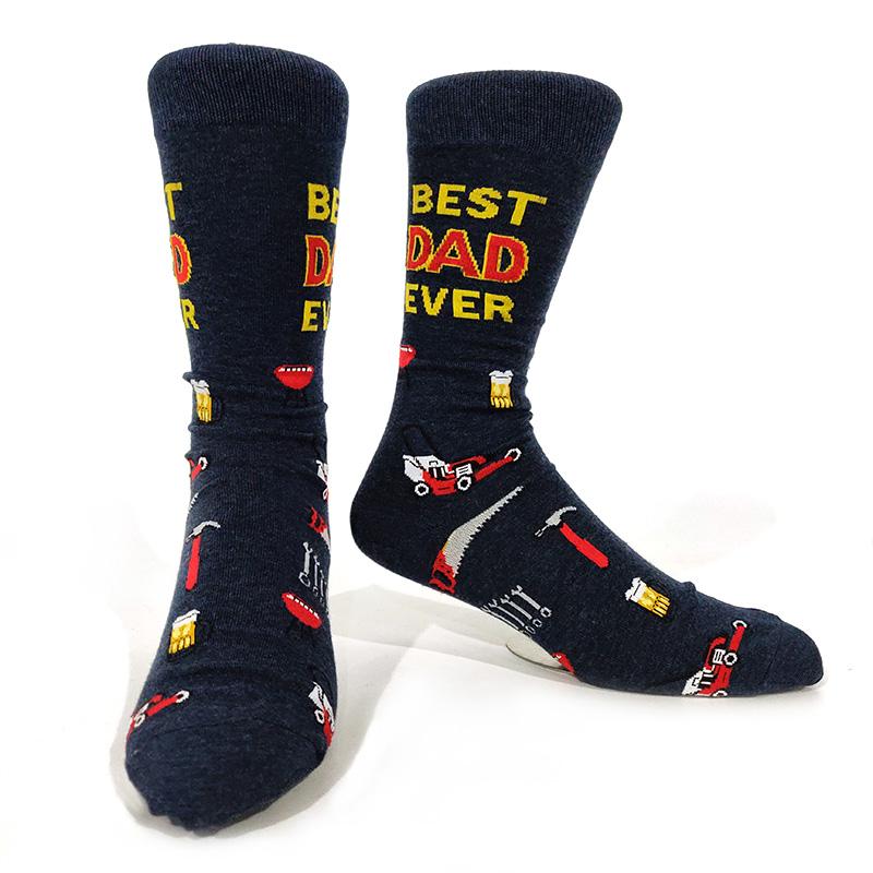 Новинка, веселые мужские носки с рисунком из хлопка, покер, корги, лягушка, сумасшедший бургер, пиранья, волк, авокадо, орел