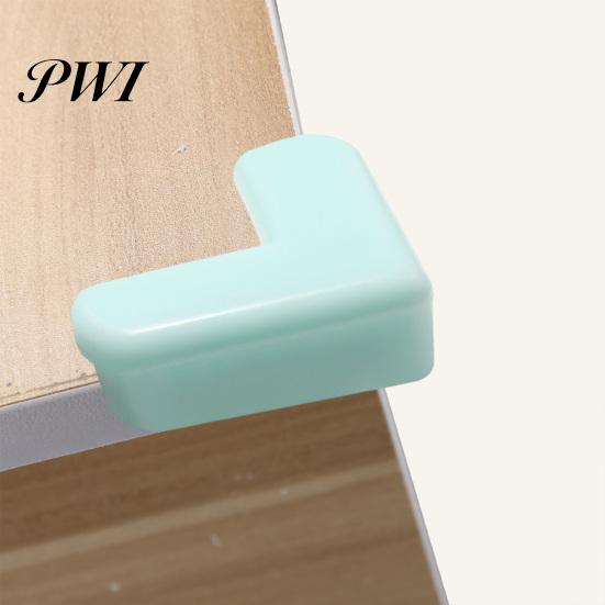 Adhesive Furniture Corner Protectors 4Pcs Protector Anti-collision Baby Proof Soft PVC Cushions Self-adhesive Table Sharp Edges Guard Protective Cover