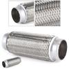 Гибкая выхлопная труба из нержавеющей стали, ремонтная трубка, автомобильные аксессуары