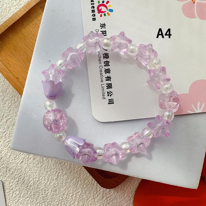 Ins браслет из бисера ручной работы милый мягкий милый студентка ручная строка