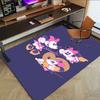 Minnie Mouse Heart Friendship Carpet For Playroom Bedroom Living Room Sofa Home Decorkids Game Area Rug Nonslip Floor Mat