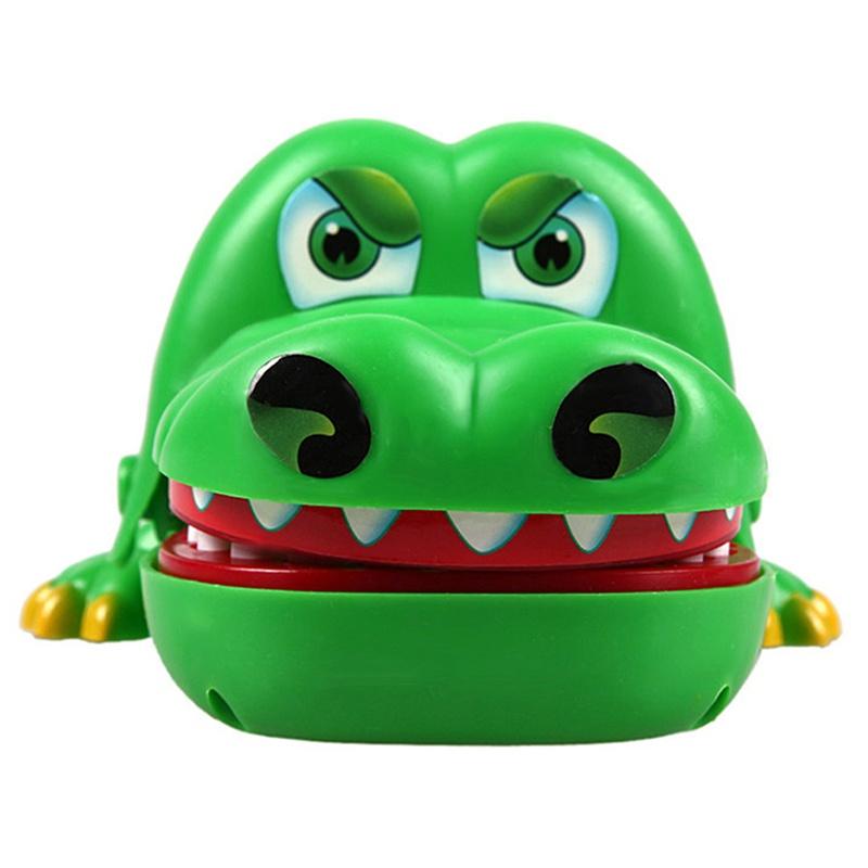 Милый большой крокодиловый рот стоматолог укус палец игра забавная игрушка дети подарок детям