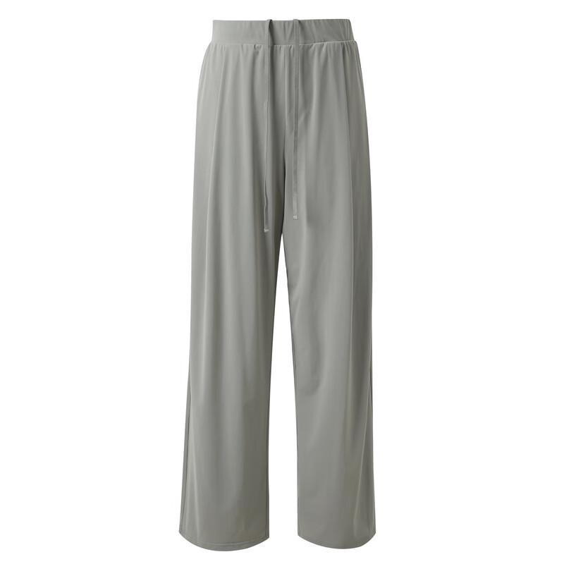 Sancai 2025 Summer Sun Protection Cooling High-Waist Straight Leg Pants