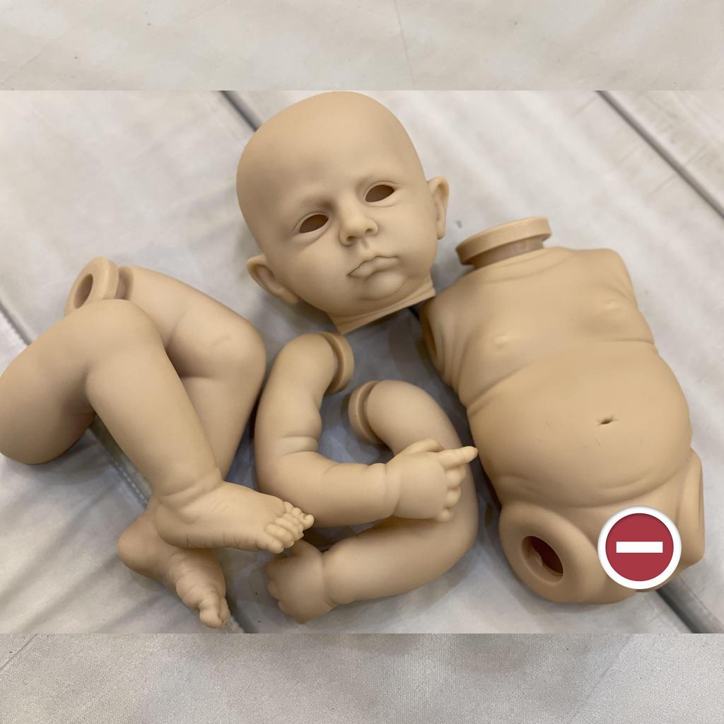 18-20 дюймов Кэмерон Реборн для мальчиков и девочек, мягкий винил на все тело с 3D нарисованными венами, видимые реалистичные настоящие куклы реборн и наборы неокрашенных кукол