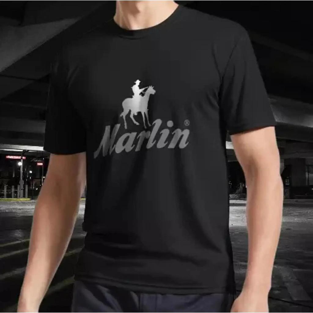 SHIRT MARLIN LOGO ACTIVE WORK RACING T FUNNY SIZE S 5XL vintage Washed Casual homme Slightly St