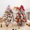45/60cm Christmas Tree With LED Light Mini Desktop Tree Christmas Decoration New Year Gift Home Christmas Ornaments