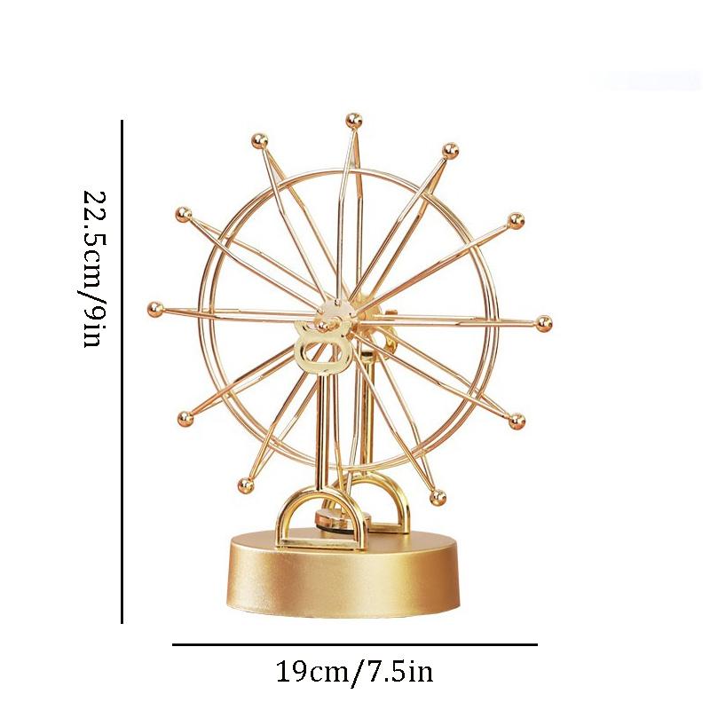 reative Spinning Ferris Wheel Night Lamp, Romantic LED Decor, USB Battery Dual Power Supply, Unique Birthday Gift