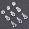 30Pcs Glass Clips Compact Sturdy Transparent Body Practical Mirror Holding Clamps for Bathroom
