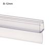 Household Bathroom Hardware Prevent Water Baffle Window Seal Glass Door Weatherstrip Sealing Strips