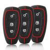 Silicone Car Key Case Shell for Ford Kuga Focus Mk3 Mk4 Mondeo Fiesta Titanium Ecosport Transit MK8 Key Cover Remote Accessories